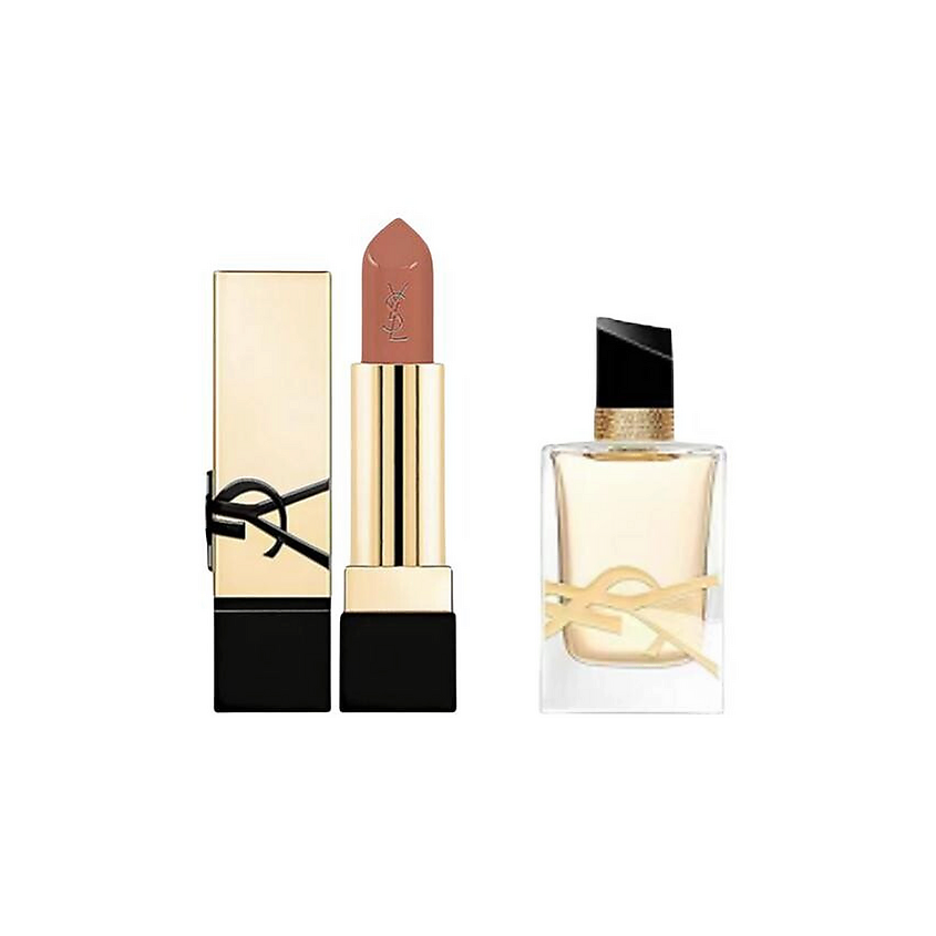 Изображение товара YVES SAINT LAURENT Подарочный набор Yves Saint Laurent: мини-помада + миниатюра Libre, № NM + 7.5 мл