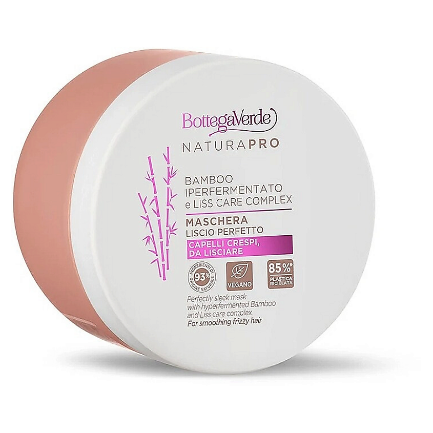 Изображение товара BOTTEGA VERDE Разглаживающая маска для волос Perfectly Sleek Mask, 250 мл