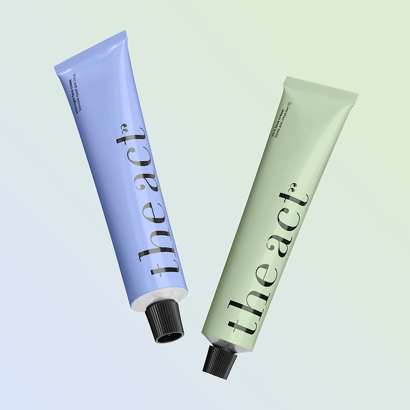 Изображение товара THE ACT Набор кремов для лица дневной и ночной 2 шт комплексный уход для женщин