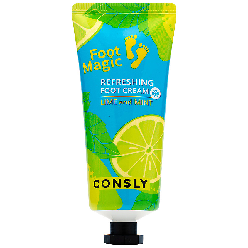 Изображение товара Кондиционирующий и освежающий крем для ног CONSLY Refreshing Foot Cream 100 мл