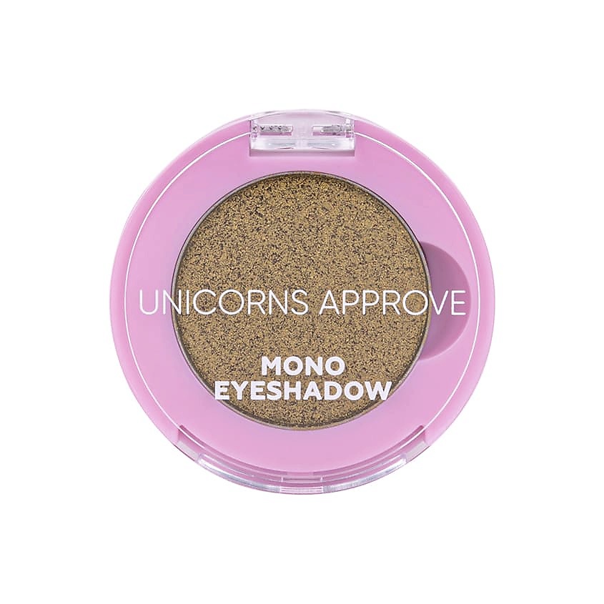 Изображение товара Тени для век Unicorns Approve Mono Eyeshadow 19 Glossy licorice 1,2 г яркий макияж