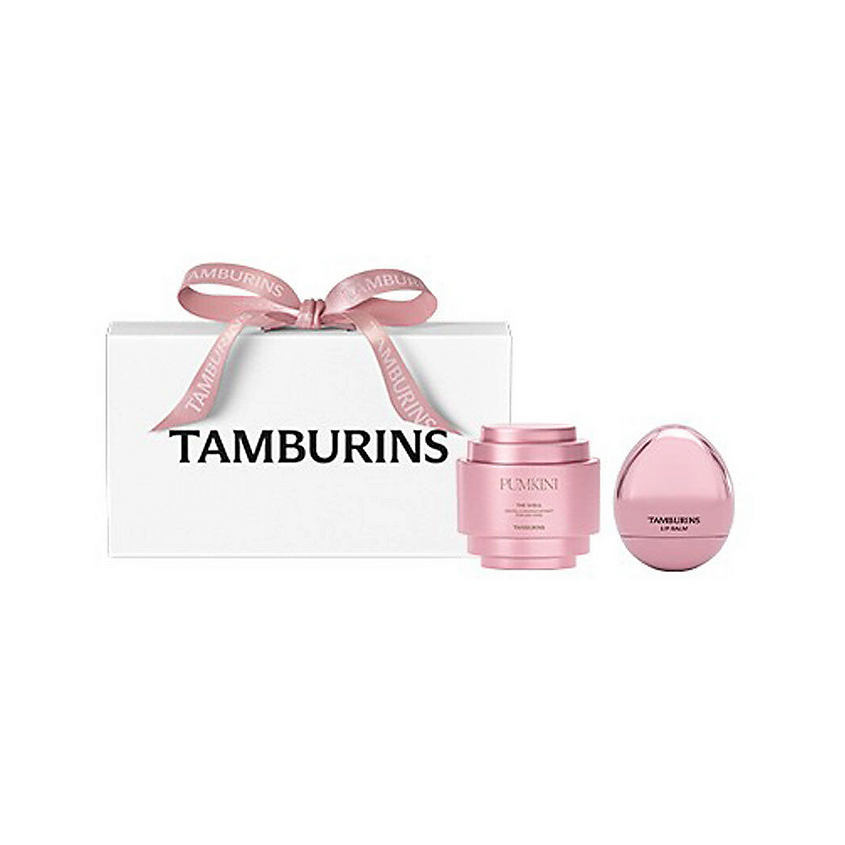 Изображение товара TAMBURINS Парфюмерный набор PUMKINI: крем для рук + бальзам для губ, 30 мл + 5 г