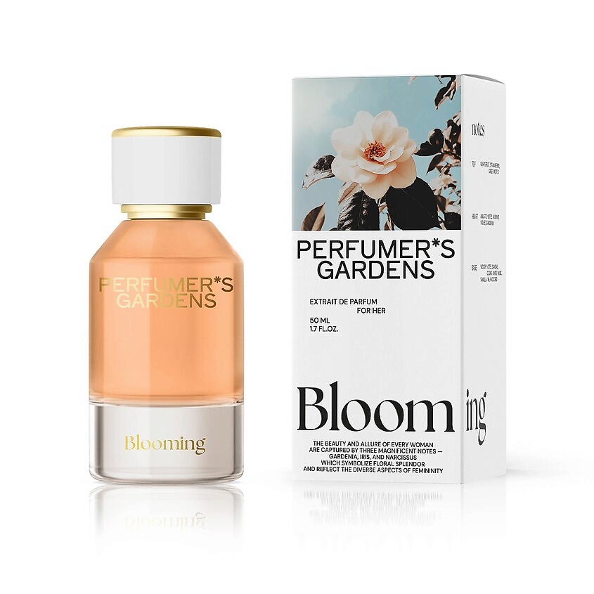 Изображение товара Perfumer's Gardens Blooming духи-спрей 25 мл женский аромат свежий цветочный древесный