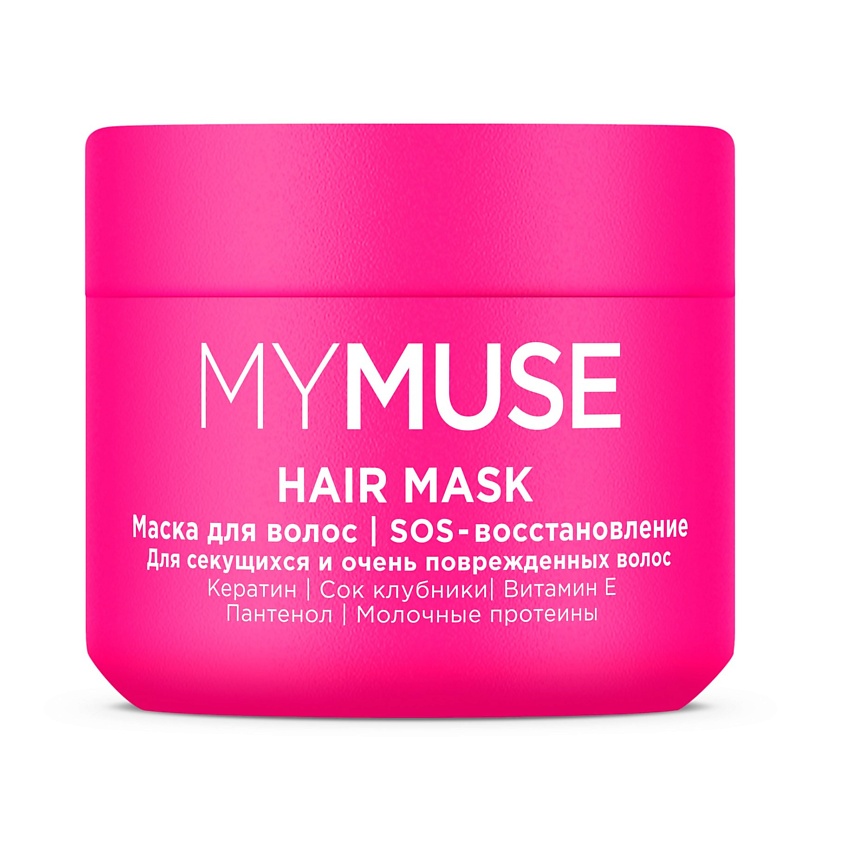 Изображение товара Маска для волос SOS восстановление с кератином 300 мл MY MUSE