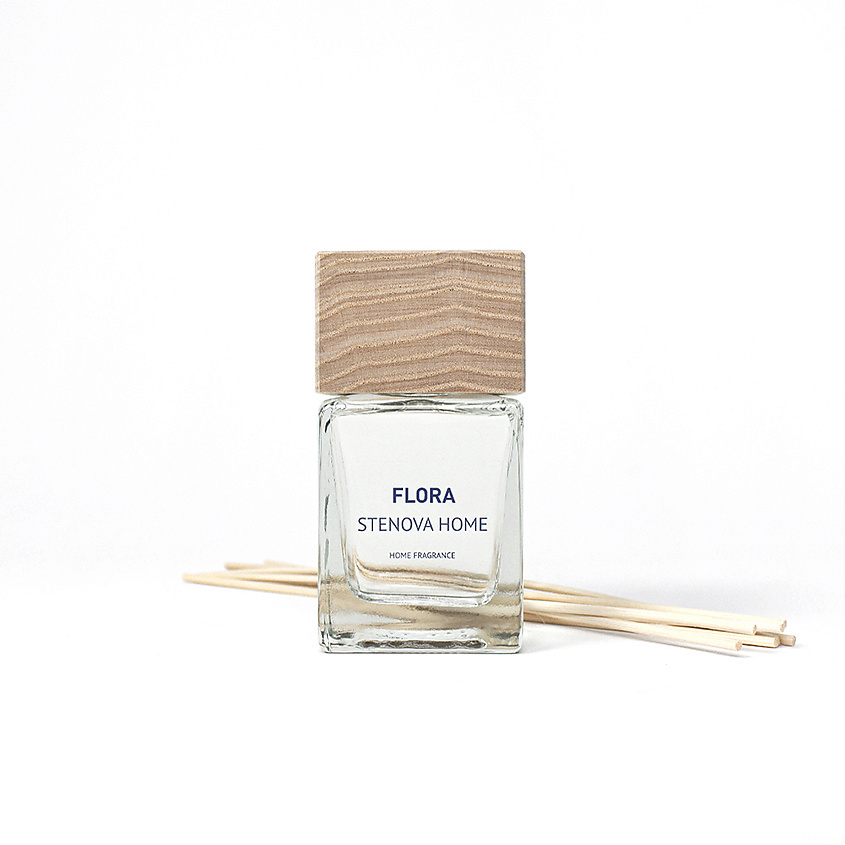 Изображение товара Аромадиффузор STENOVA HOME FLORA, 100 мл с палочками