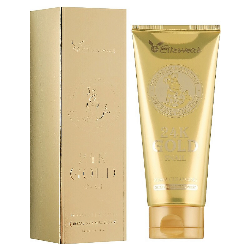 Изображение товара Пенка Elizavecca 24K Gold Snail Cleansing Foam