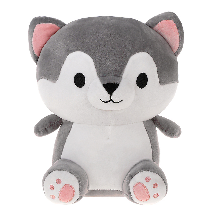 Изображение товара FLUFFY FAMILY Мягкая игрушка Собака Хаски - милый подарок для детей и взрослых