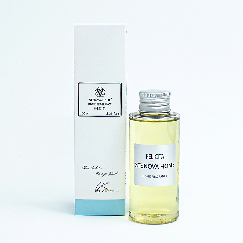 Изображение товара STENOVA HOME Наполнитель для диффузора Felicita 100 мл с палочками для ароматизации дома