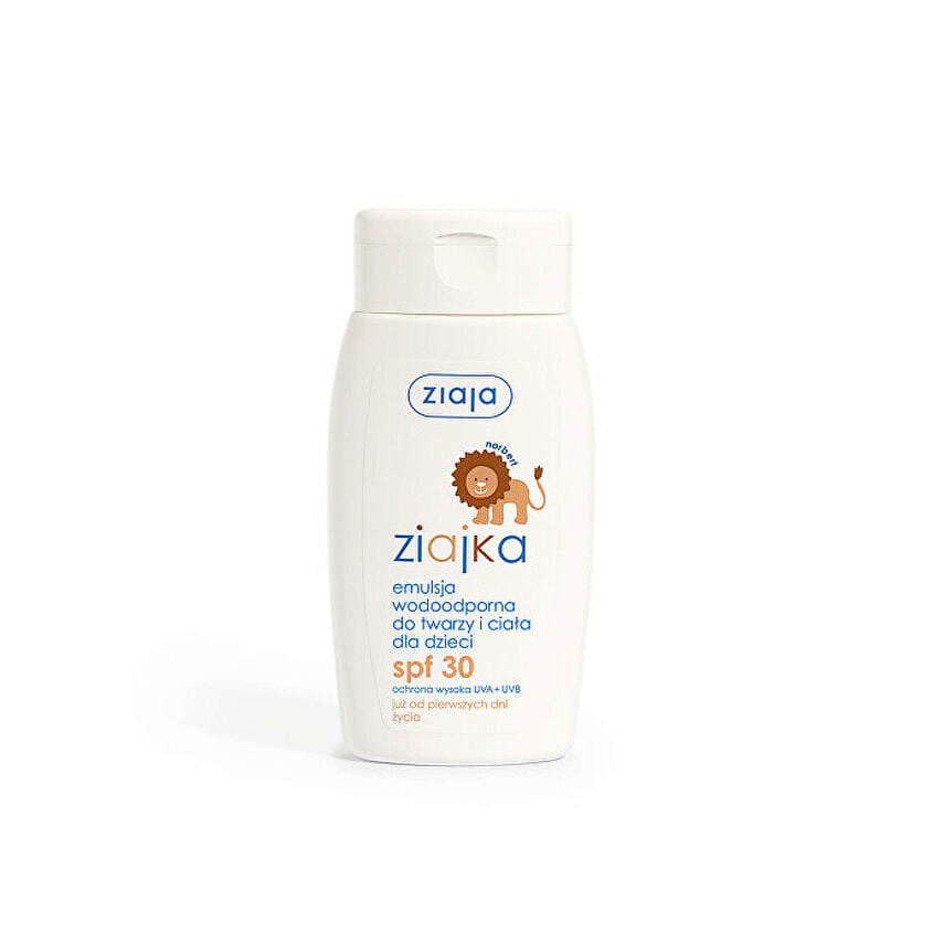 Изображение товара Солнцезащитная эмульсия Ziaja Ziajka SPF 30 для детей