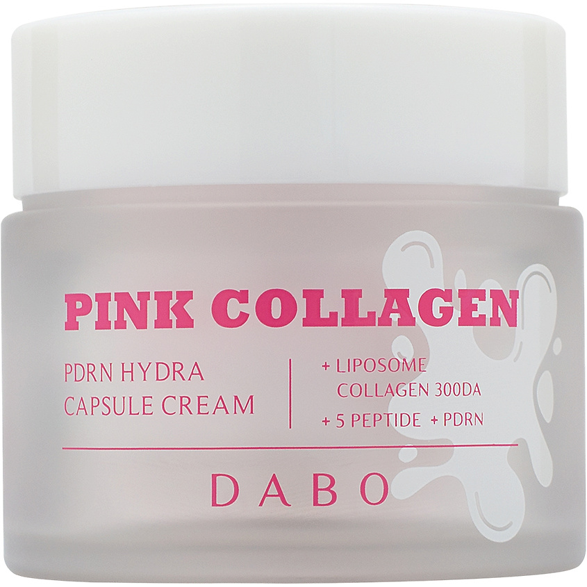 Изображение товара DABO Крем с коллагеном, комплексом пептидов и PDRN Pink Collagen, 55 мл