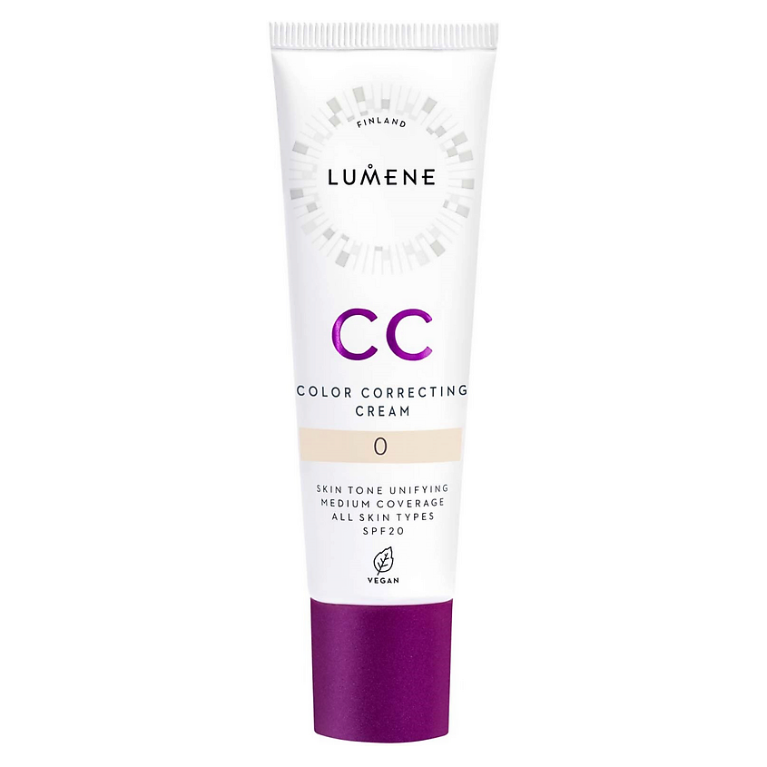 Изображение товара LUMENE Легкий тонирующий крем CC Color Correcting Cream SPF20, №00