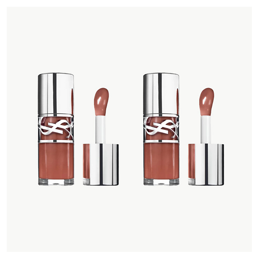 Изображение товара YVES SAINT LAURENT Набор блесков для губ Loveshine Plumping Lip Oil Gloss, №04 + №09