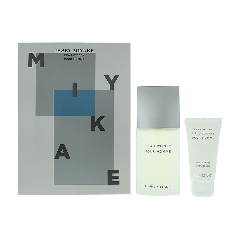 Изображение товара ISSEY MIYAKE Подарочный набор L'eau D'issey Pour Homme туалетная вода+гель для душа, 75 мл+50мл