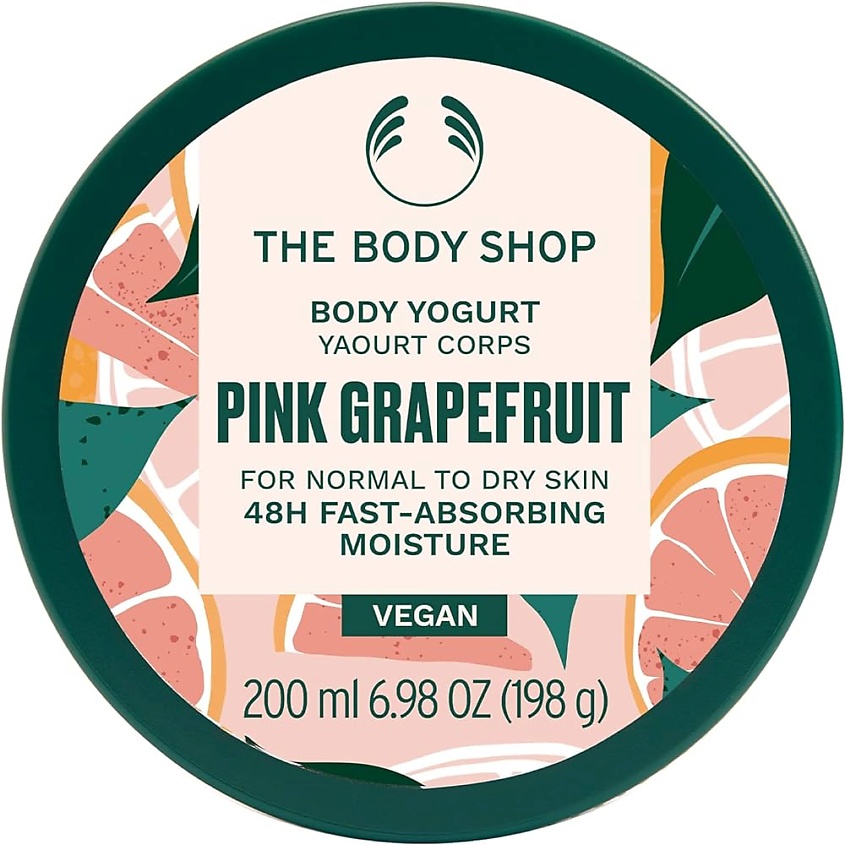 Изображение товара THE BODY SHOP Увлажняющий йогурт для сухой и нормальной кожи Pink Grapefruit, 200 мл