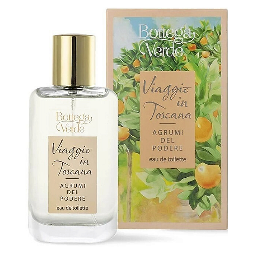 Изображение товара BOTTEGA VERDE Туалетная вода Viaggio in Toscana Agrumi Del Podere, 50 мл