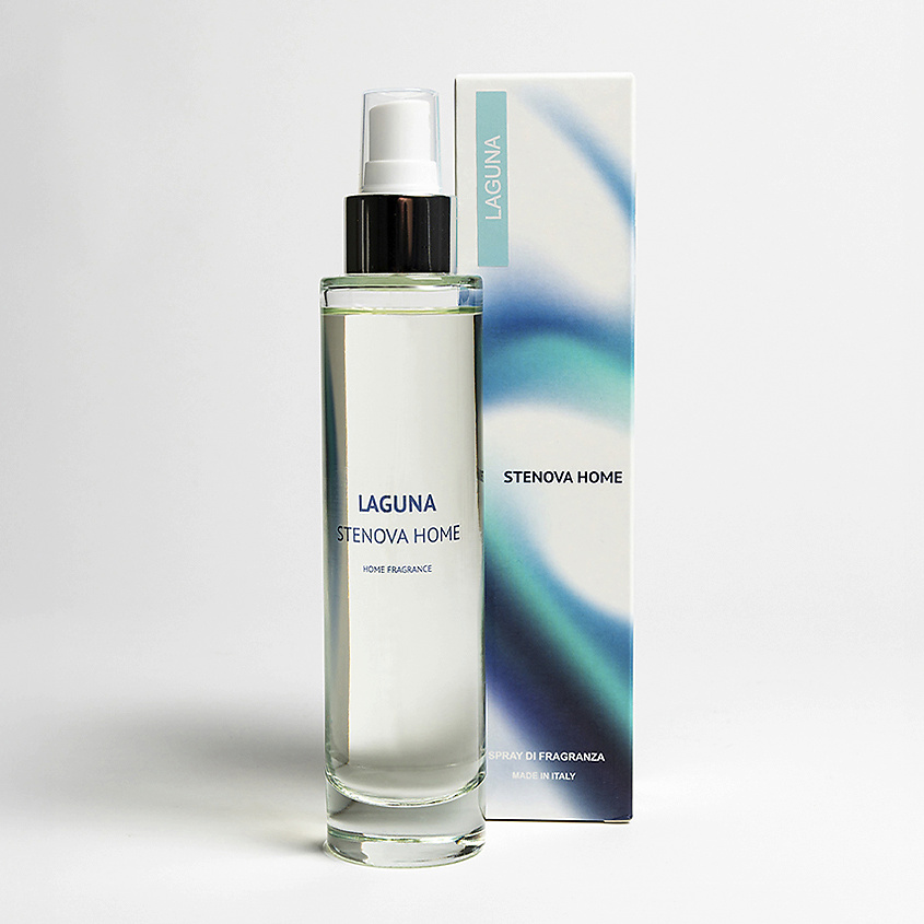 Изображение товара Ароматический спрей для дома STENOVA HOME LAGUNA 101 мл Италия свежий аромат морского ветра