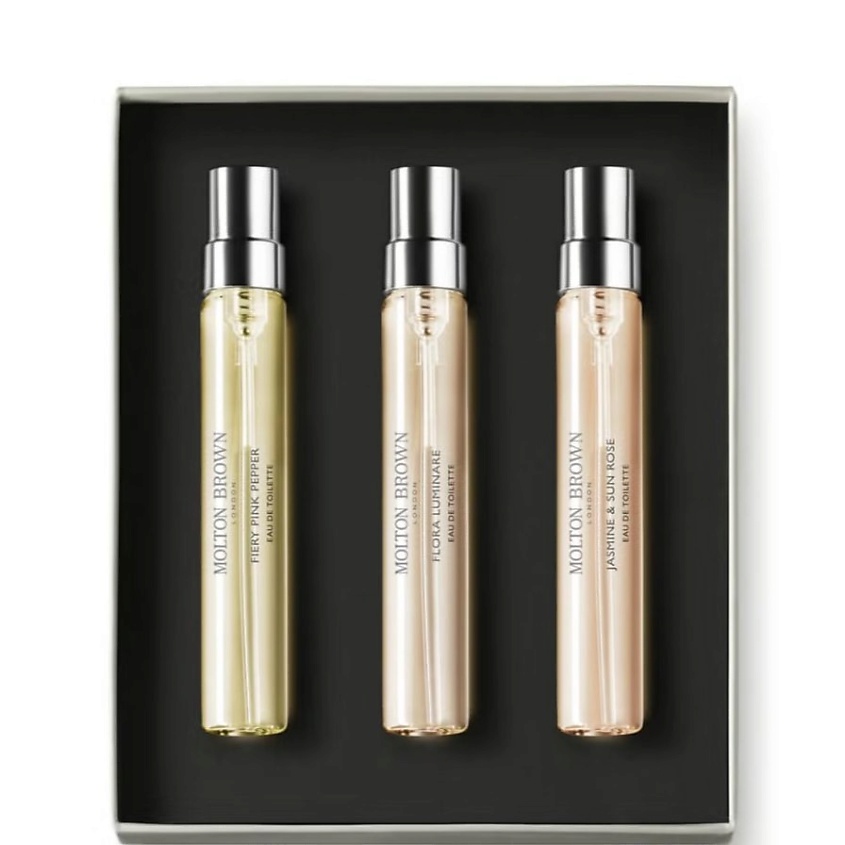 Изображение товара Molton Brown парфюмерный набор Floral & Spicy Fragrance Discovery 3 аромата 7,5 мл Изображение товара Molton Brown парфюмерный набор Floral & Spicy Fragrance Discovery 3 аромата 7,5 мл