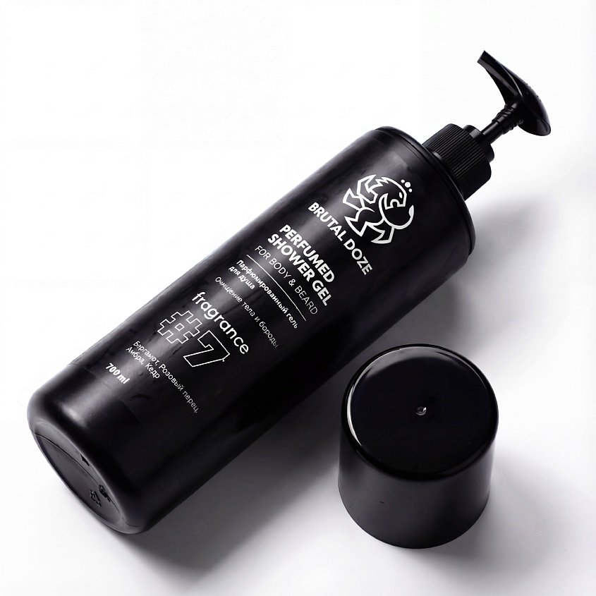 Изображение товара Парфюмированный гель для душа BRUTAL DOZE FRAGRANCE #7 мужской 1 шт