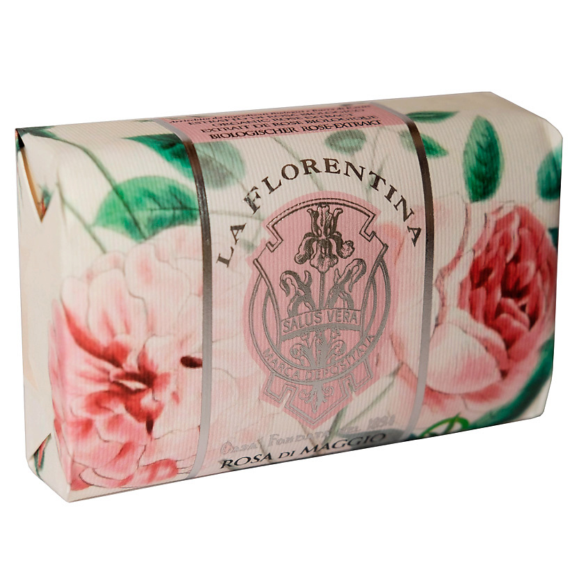 Изображение товара LA FLORENTINA Мыло Rose of May. Майская роза, 200 г Изображение товара LA FLORENTINA Мыло Rose of May. Майская роза, 200 г