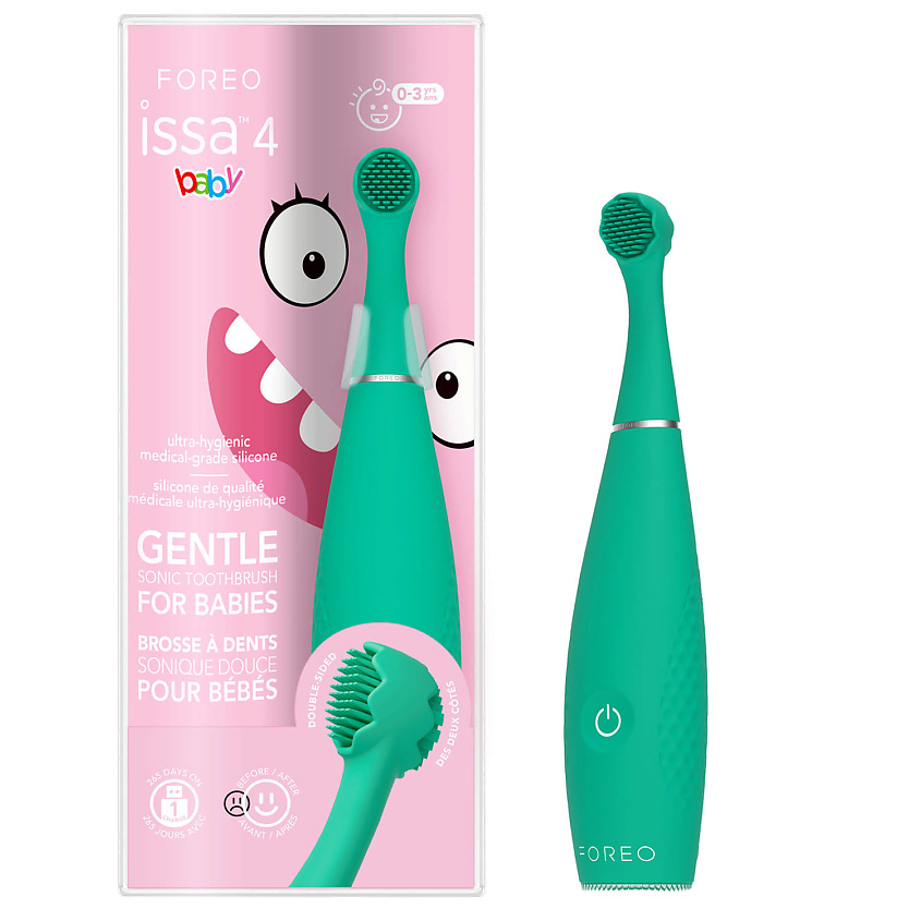 Изображение товара FOREO ISSA 4 Baby Звуковая детская щетка 0 3 года силикон