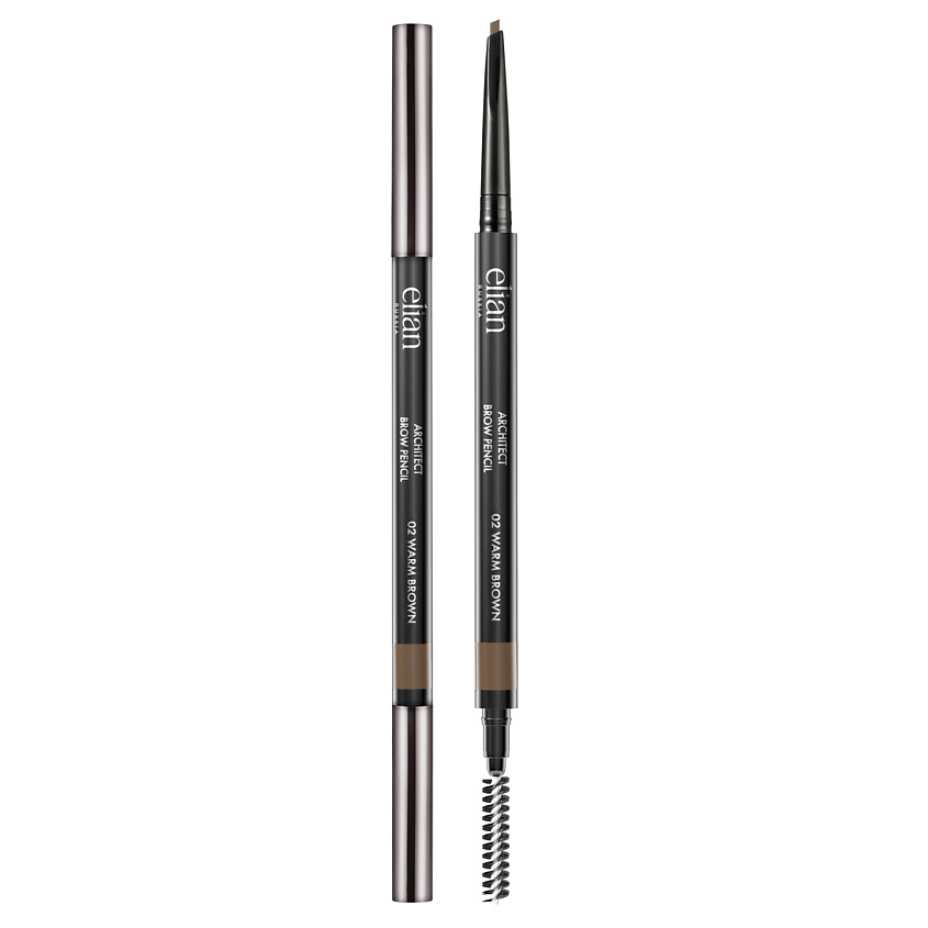 Изображение товара ELIAN Карандаш для бровей Architect Brow Pencil, 02 Warm Brown