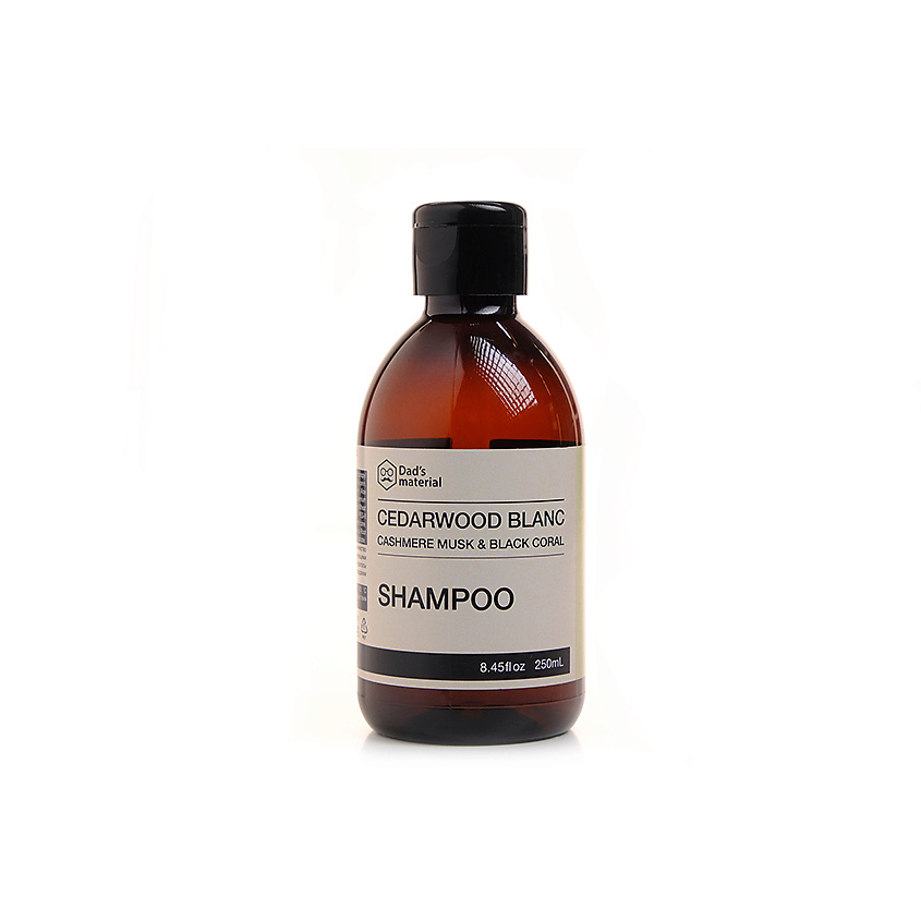 Изображение товара DAD S MATERIAL Шампунь Cedarwood Blanc Cashmere musk & Black Coral 250 мл