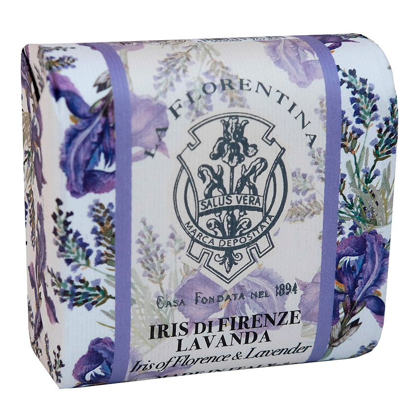 Изображение товара Мыло La Florentina Iris of Florence & Lavender 106 г натуральное для женщин