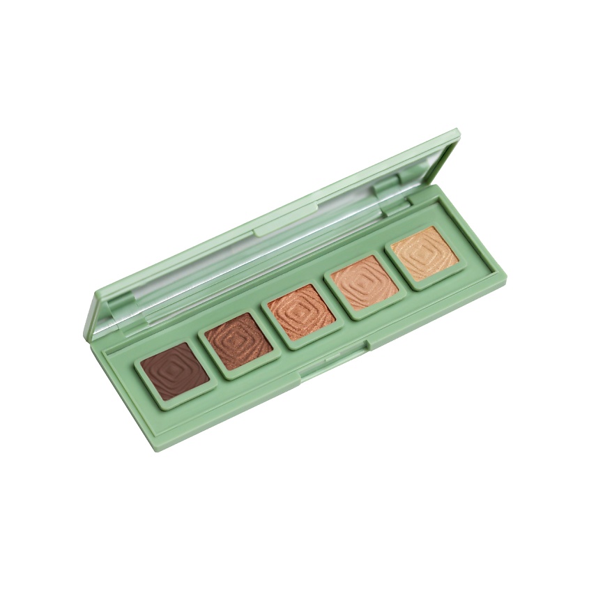 Изображение товара KOROLKOVA Тени для век Dune со съемными рефилами 5 цветов профессиональная палитра