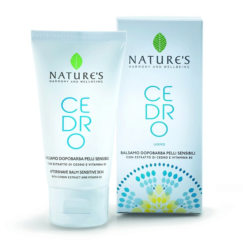 Изображение товара NATURE'S HARMONY AND WELLBEING Бальзам после бритья Cedro Man, 75 мл Изображение товара NATURE'S HARMONY AND WELLBEING Бальзам после бритья Cedro Man, 75 мл