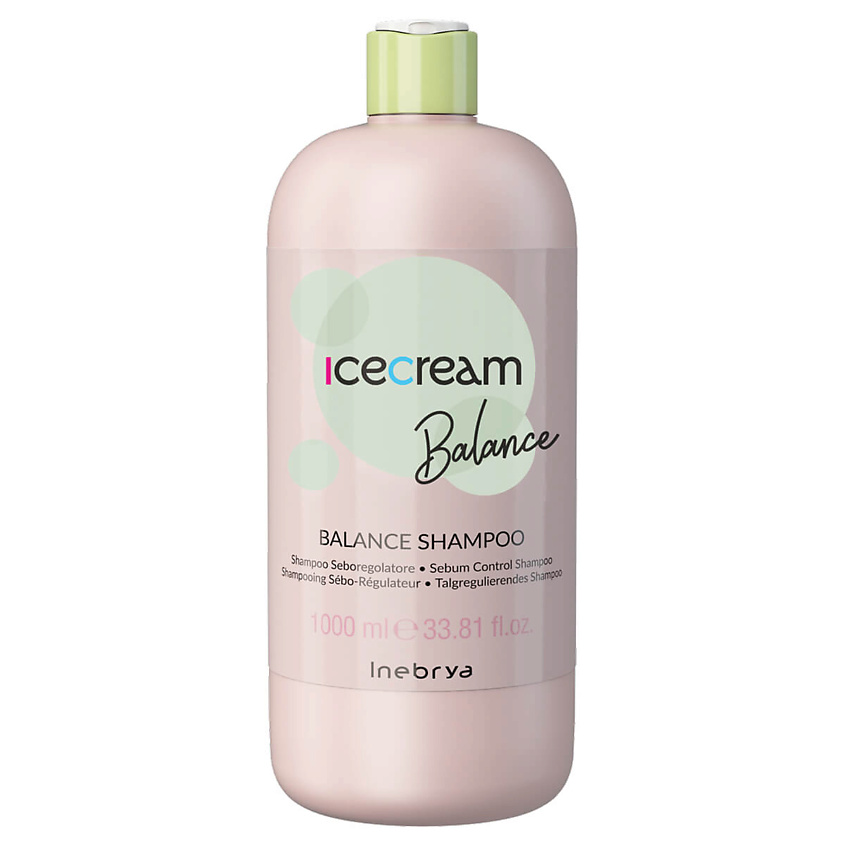 Изображение товара INEBRYA Себорегулирующий шампунь Balance для жирных волос 1000 мл