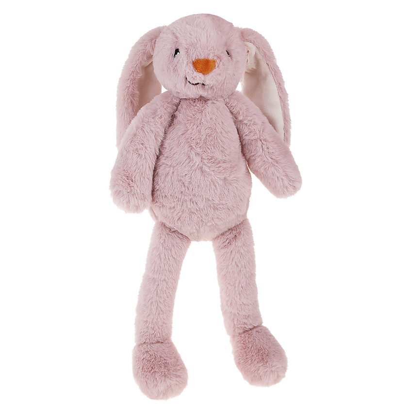 Изображение товара Мягкая плюшевая игрушка Зайчик лиловый для детей взрослых 21x30x24 см