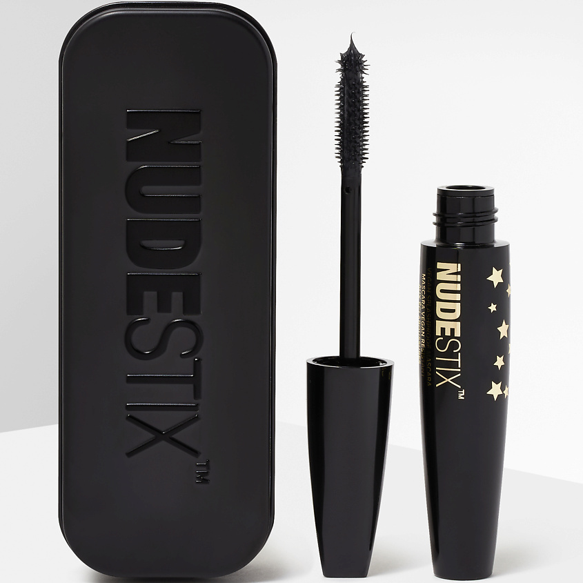 Изображение товара Водостойкая тушь для ресниц NUDESTIX Vegan Splashproof Mascara удлиняющая 12 мл