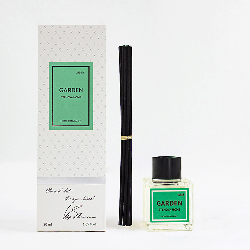 Изображение товара Аромадиффузор GARDEN №88 STENOVA HOME 50 мл натуральный аромат для дома