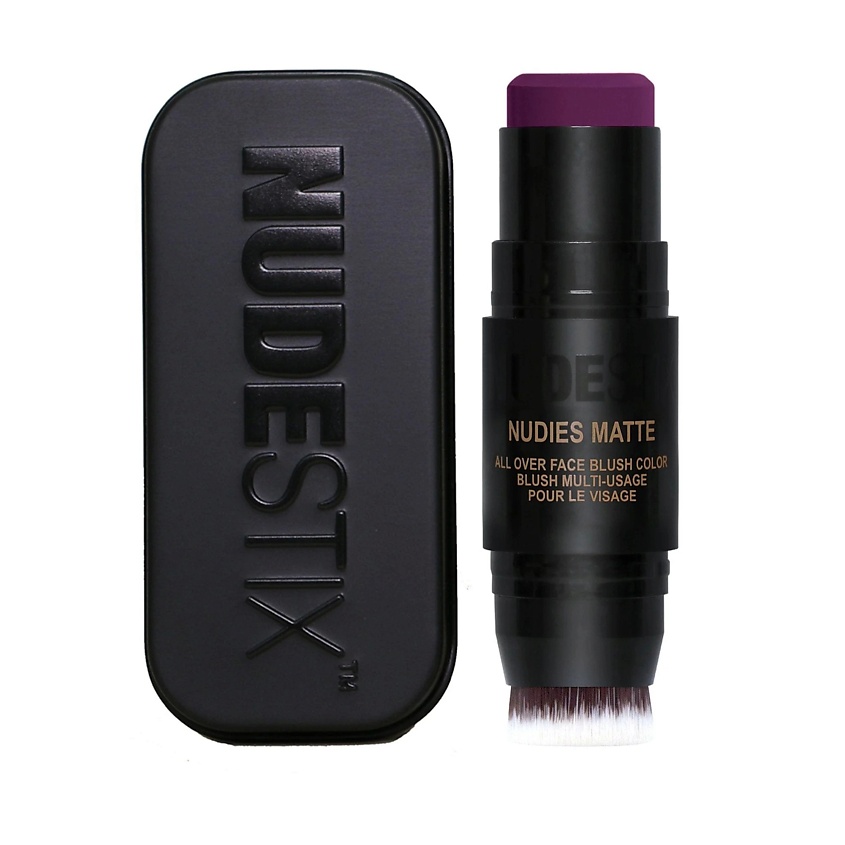 Изображение товара NUDESTIX Стойкие матовые румяна в стике Nudies Matte All Over Blush Color, Moodie Blu, 7 г