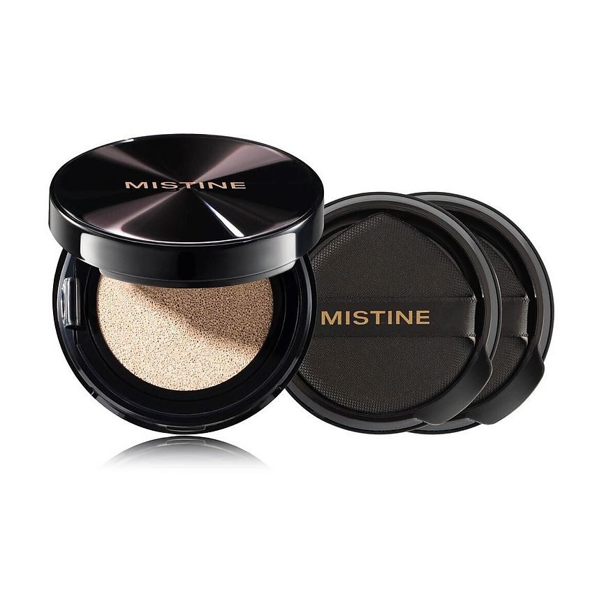 Изображение товара MISTINE Тональный кушон Air Silk Beauty Yvonne Hydrating Essence, LF100 + Рефилл