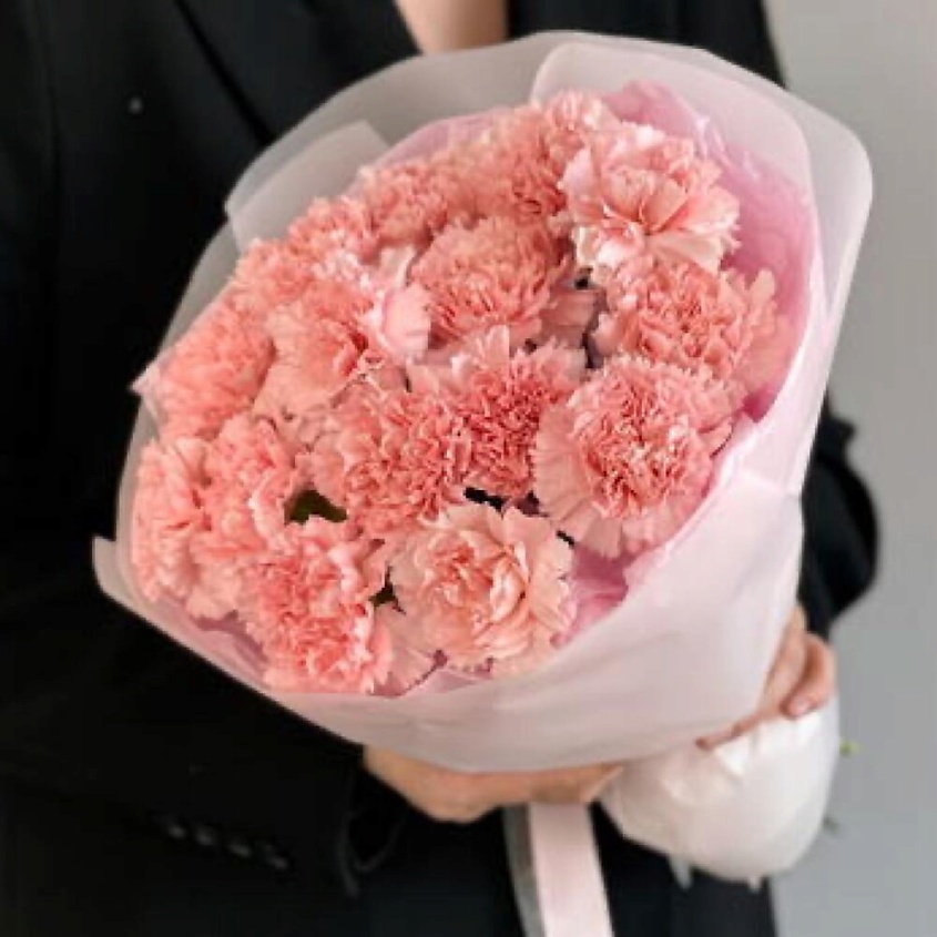 Изображение товара Букет из розовых гвоздик от Chalet Green 29 свежие цветы