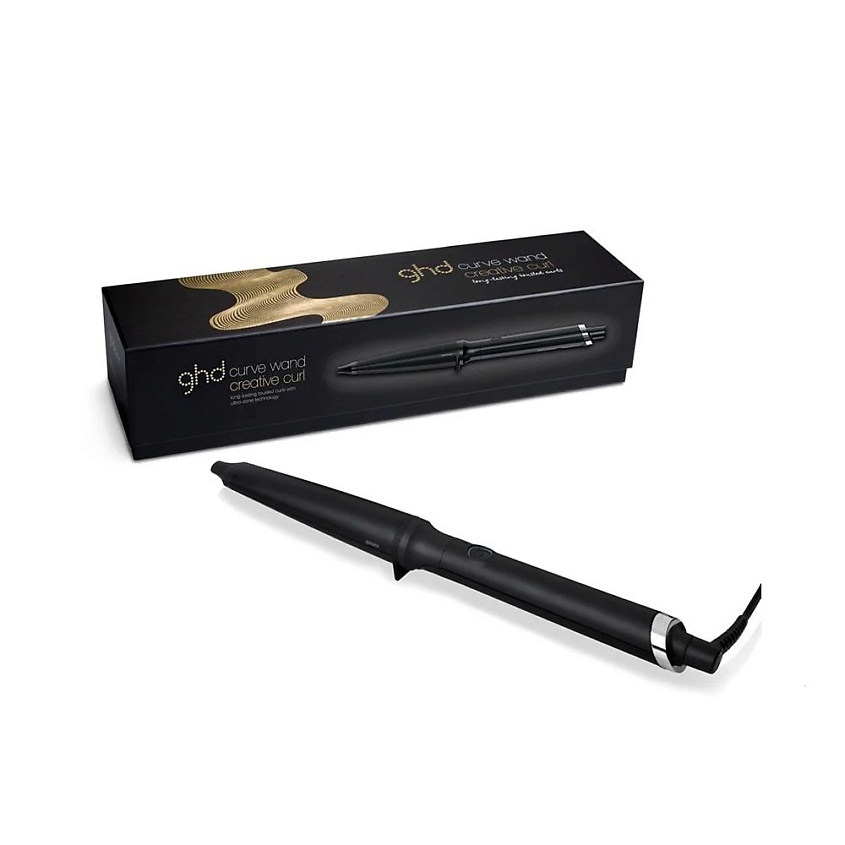 Изображение товара GHD Конусная плойка Creative Curl 23-28 мм, для создания естественных локонов, Черный