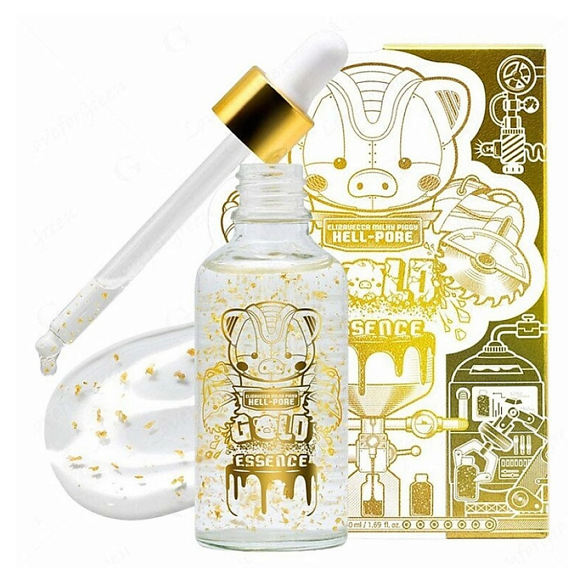 Изображение товара ELIZAVECCA Эссенция для лица Milky Piggy Hell-Pore Gold, 50 мл