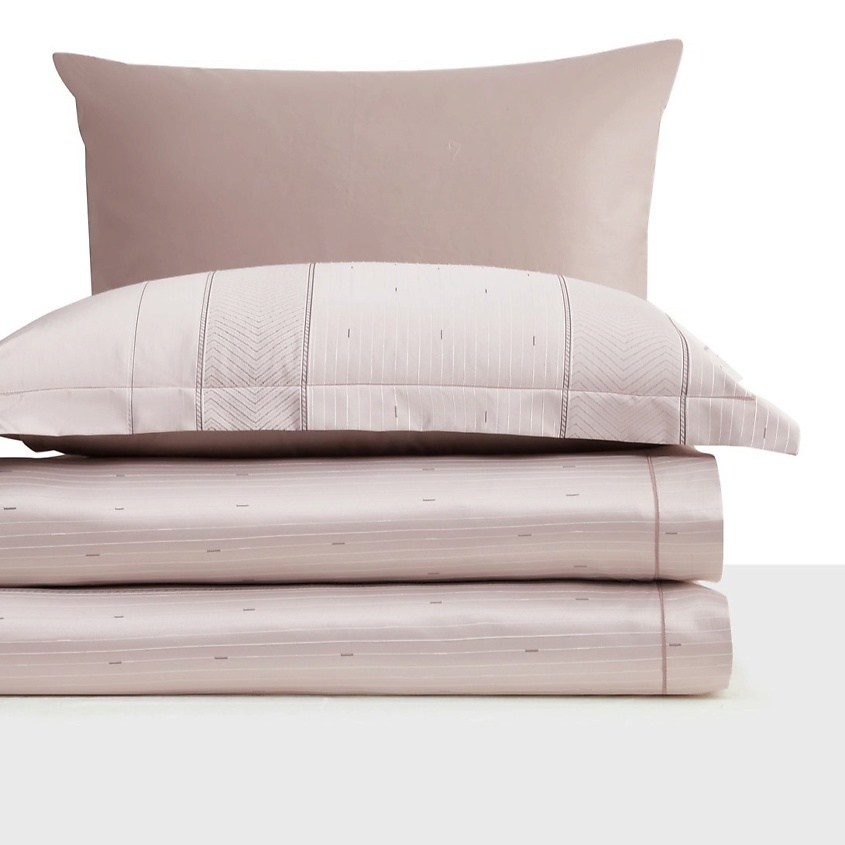 Изображение товара Комплект постельного белья Arya Tencel 200x220 Morse розовое золото