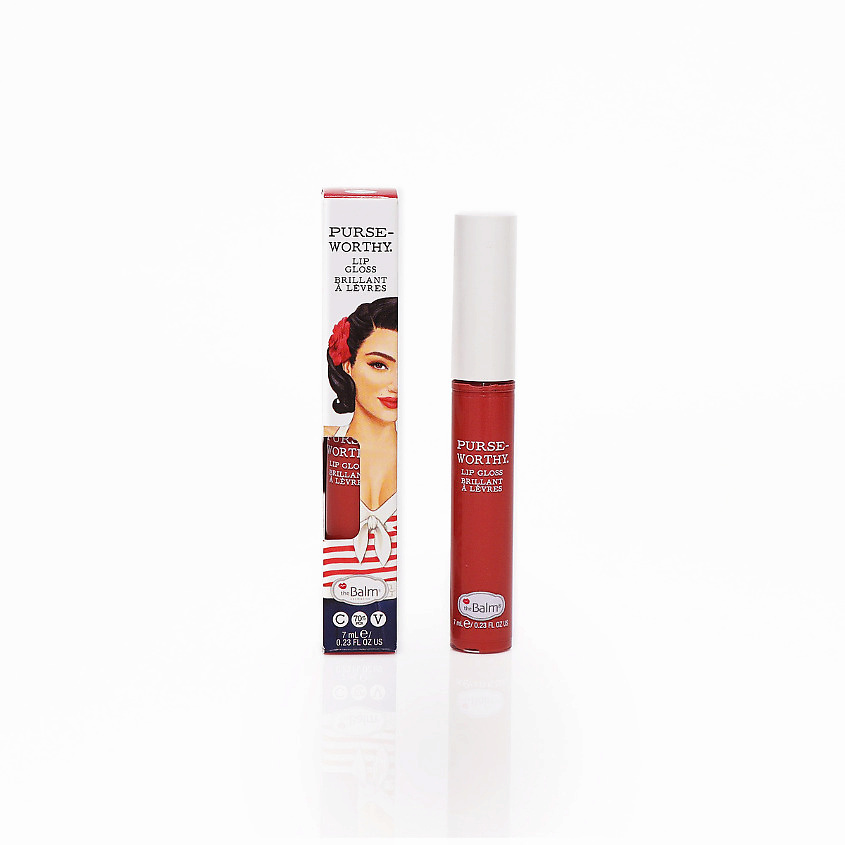 Изображение товара THE BALM Блеск для губ Purseworthy, Тоут, 7 мл