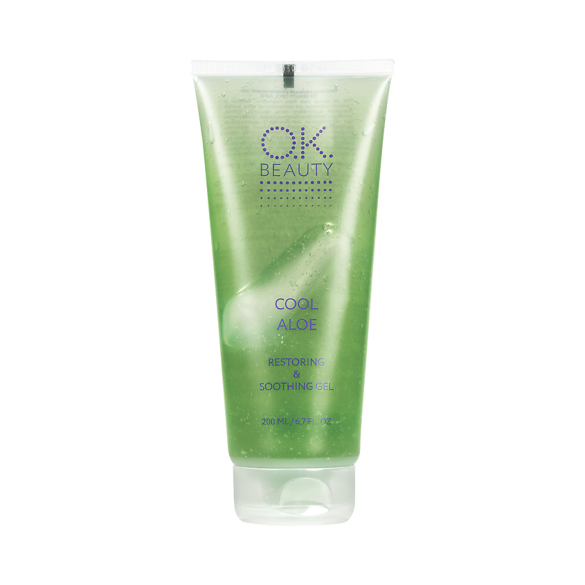 Изображение товара OK BEAUTY Восстанавливающий успокаивающий гель с алоэ, 1 шт.