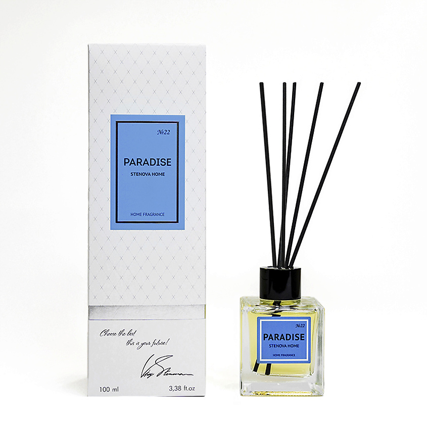 Изображение товара Аромадиффузор STENOVA HOME PARADISE №22 100 мл Роскошный цветочный аромат