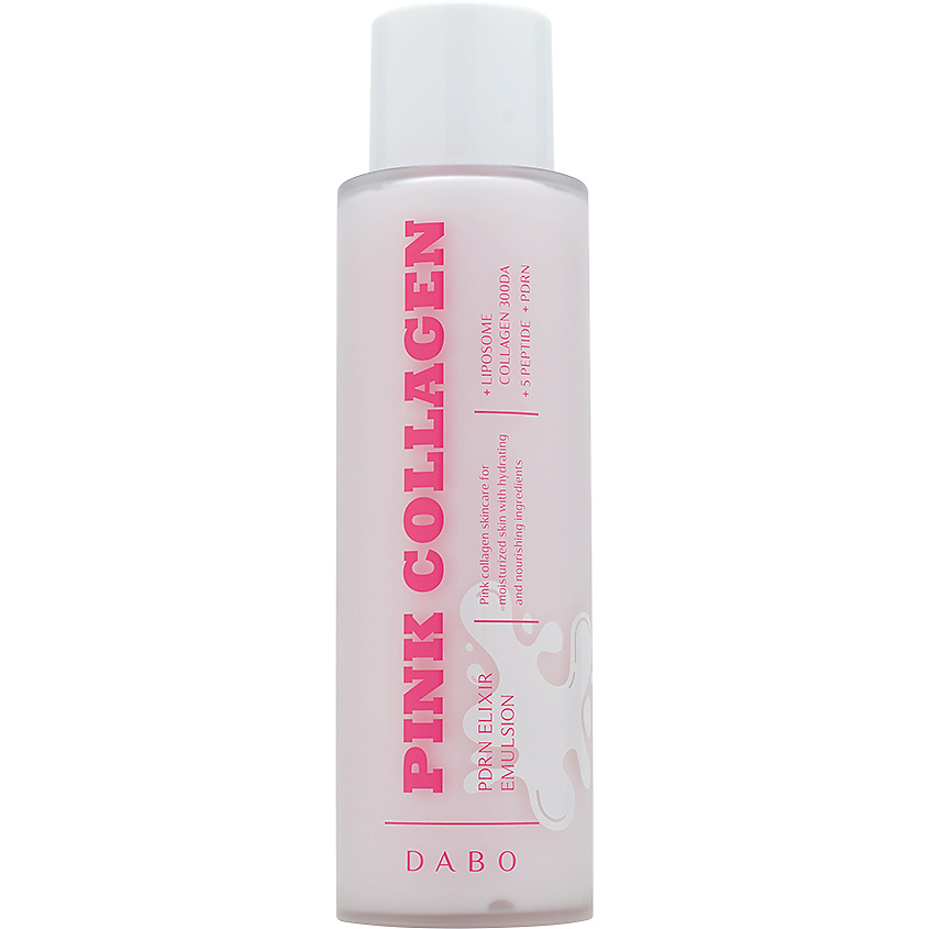 Изображение товара DABO Эмульсия с коллагеном, комплексом пептидов и PDRN Pink Collagen, 150 мл