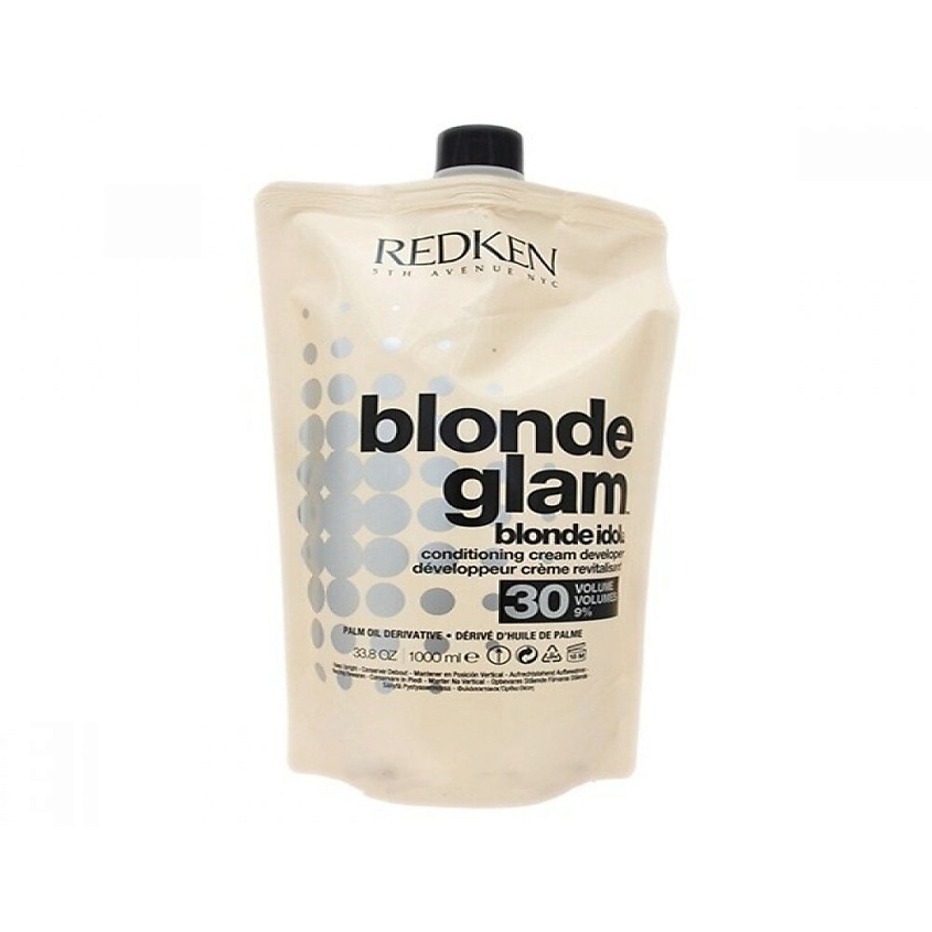 Изображение товара REDKEN 9 % проявитель Blonde Idol 30 Vol для обесцвечивания волос, 1000 мл