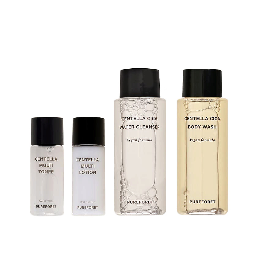 Изображение товара PUREFORET Набор для лица и тела Centella, 2х8 мл + 2х30 мл