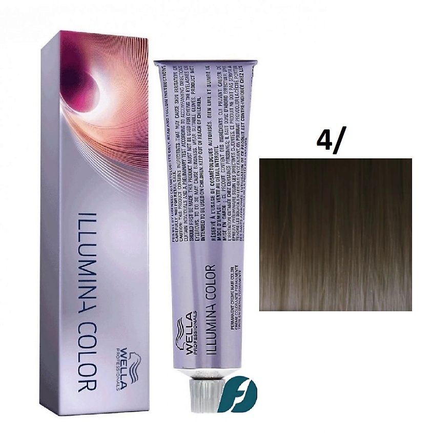 Изображение товара Крем-краска для волос Illumina Color Me+ 4 коричневый Wella Professionals