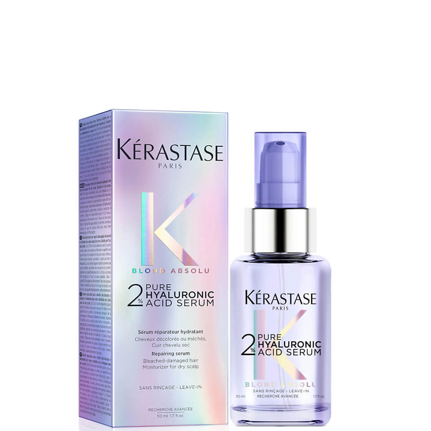 Изображение товара KERASTASE Blond Absolu 2% Pure Hyaluronic Acid Serum 50 мл для светлых и мелированных волос