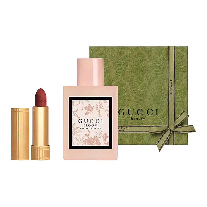 Изображение товара GUCCI Подарочный набор Bloom Eau de Toilette и помада Rouge à Lèvres Mat