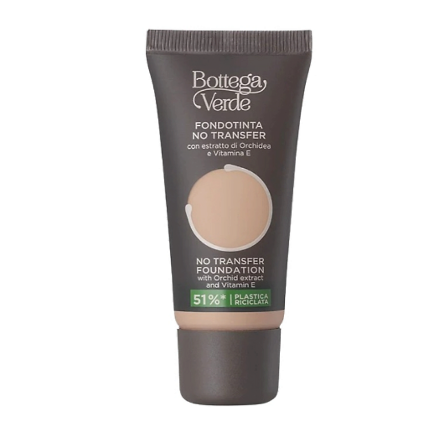 Изображение товара BOTTEGA VERDE Тональный крем No Transfer Cinnamon  среднее покрытие уход профессионал