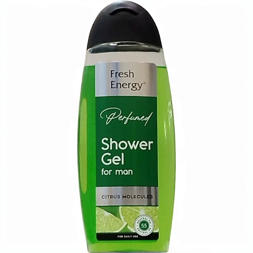 Изображение товара VILSEN Гель для душа мужской тонизирующий с лаймом и женьшенем 420 мл